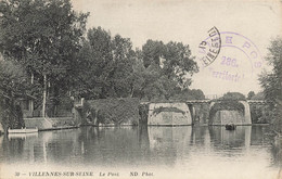 Villennes Sur Seine * Vue Sur Le Pont * Cachet Militaire 286ème Régiment Territotiale - Villennes-sur-Seine