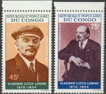 THEMATIC FAMOUS PEOPLE: CENTENARY OF THE BIRTH OF LENIN    -    CONGO - Lénine