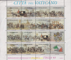 690284 MNH VATICANO 1985 EXPOSICION MUNDIAL DE FILATELIA - ITALIA-85 - Usados