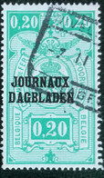 België - Belgique - C15/29 - (°)used - 1929 - Michel 21 - Rijkswapen In Ovaal - Periódicos [JO]