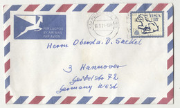 South Africa Air Mail Letter Cover Posted 1974 To Germany B230301 - Lettres & Documents