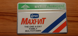 Phonecard United Kingdom, BT 302E - Maxi-Vit - BT Emissions Médicales