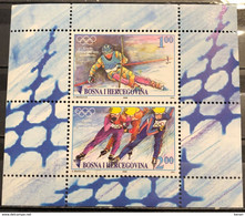 Bosnia And Hercegovina, 2006, Mi: Block 28 II (MNH) - Inverno2006: Torino