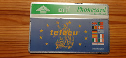 Phonecard United Kingdom, BT 449A - Telecu, Money, Coin - BT Privé-uitgaven