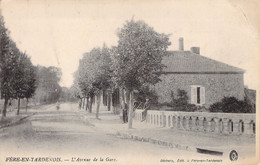 FRANCE - 02 - FERE EN TARDENOIS - L'Avenue De La Gare - Déchery éditeur - Carte Postale Ancienne - Fere En Tardenois