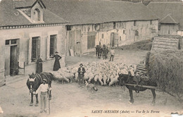 Agriculture - Saint Mesmin - Vue De La Ferme - Cheval - Mouton - Chien - Animé - Carte Postale Ancienne - Equipaggiamenti