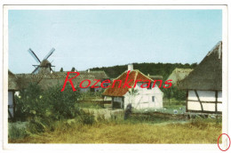 Denmark Danmark Denemarken Windmill Den Fynske Landsby Ved Odense CPA Old Postcard AK Brevkort (In Very Good Condition) - Denmark