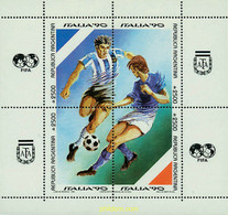 54152 MNH ARGENTINA 1990 COPA DEL MUNDO DE FUTBOL. ITALIA-90 - Oblitérés