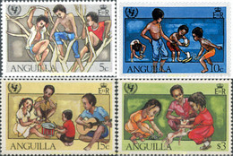 47137 MNH ANGUILLA 1981 35 ANIVERSARIO DE LA UNICEF - Anguilla (1968-...)