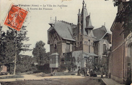 FRANCE - 02 - VERVINS - La Villa Des Papillons - Recette Des Finances - Bisiaux - Carte Postale Ancienne - Vervins