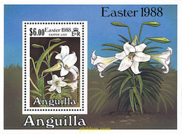 82029 MNH ANGUILLA 1988 PASCUA - Anguilla (1968-...)