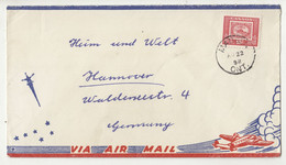 Canada Air Mail Illustrated Letter Cover Posted 1952 To Germany B230301 - Briefe U. Dokumente