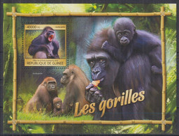 S12. Gwinea MNH 2016 Fauna - Animals - Goryle - Gorilla