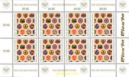 10689 MNH AUSTRIA 1990 DIA DEL SELLO - Spinnen