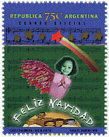 159393 MNH ARGENTINA 1998 NAVIDAD - Gebruikt