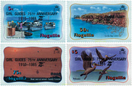 40863 MNH ANGUILLA 1985 75 ANIVERSARIO DEL ESCULTISMO FEMENINO - Anguilla (1968-...)