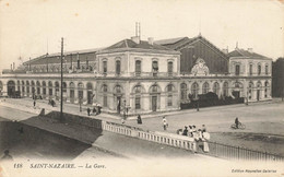 St Nazaire * Vue Sur La Gare * Ligne Chemin De Fer - Saint Nazaire