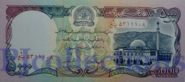 AFGHANISTAN 5000 AFGHANIS 1993 PICK 62 UNC - Afghanistan