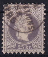 AUSTRIA 1874/84 - Canceled - ANK 40 II B - Gebruikt