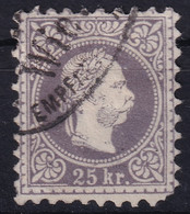 AUSTRIA 1874/84 - Canceled - ANK 40 II B - Used Stamps