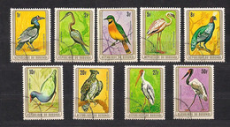 Burundi 1979 OCBn° 830-838 (o) Oblitéré Cote 27 € Faune Oiseaux Vogels Birds - Gebruikt