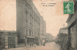 France - Puteaux - Rue De Colombes - Animé  - Carte Postale Ancienne - Nanterre