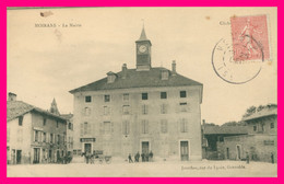 * MOIRANS - La Mairie - Animée - Attelage - Edit. JOURDAN - 1910 - Moirans