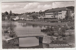 C5567) BAD MEINBERG Am Teutoburger Wald - Roland Sanatorium Mit Stausee - Bad Meinberg