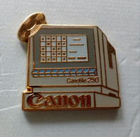 Pin's Canon Canofile 250 Signé Drago - Informatique