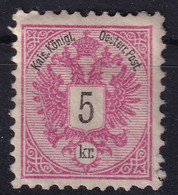 AUSTRIA 1883 - MLH - ANK 46 - Nuovi