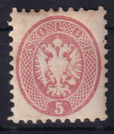 AUSTRIA - LOMBARDO-VENEZIA 1863/64 - MLH - ANK LV21 - Neufs
