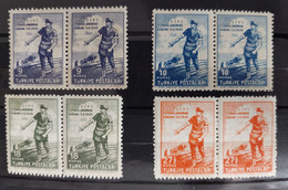 Turquie 1946 Fermiers Paire MNH ** - Nuovi