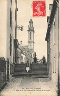 Morlaix * Le Haut De La Rue Courte Et Le Clocher St Martin - Morlaix