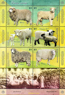 234702 MNH ARGENTINA 2009 RAZAS DE OVINOS - Usados