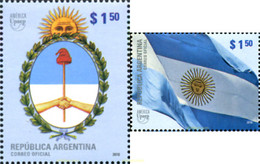 247282 MNH ARGENTINA 2010 AMERICA UPAEP 2010 - BANDERAS NACIONALES - Usados
