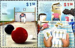 254462 MNH ARGENTINA 2010 AMERICA - UPAEP 2010 JUEGOS TRADICIONALES - Used Stamps