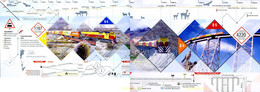 271103 MNH ARGENTINA 2011 TRENES - Oblitérés