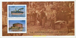 282027 MNH ARGENTINA 1989 INMIGRACION EN ARGENTINA - Used Stamps