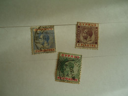 CYPRUS    USED STAMPS  3   KINGS WITH POSTMARK - Other & Unclassified