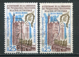 24827 FRANCE N°1566d°(Cérès) 25c. Huguenotes : Brun Au Lieu De Bistre + Normal (non Inclus)  1968  TB - Usati