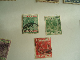 CYPRUS    USED STAMPS  3   KINGS WITH POSTMARK - Andere & Zonder Classificatie