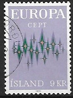 ISLANDE:  EUROPA  Type Xx  N°414  Année:1972 - Oblitérés