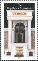 283730 MNH ARGENTINA 1997 HOMENAJEA JOAQUIN GANZALEZ - Usados