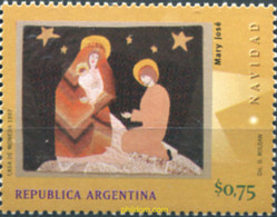 283739 MNH ARGENTINA 1997 NAVIDAD - Usados