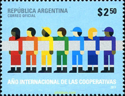 284104 MNH ARGENTINA 2012 NACIONES UNIDAS - 2012 AÑO DE LAS COOPERATIVAS - Usados