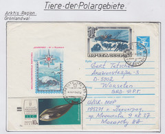 Russia 1986 Cover "Grönlandwal" (AN154) - Fauna Artica