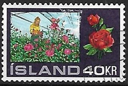 ISLANDE:  Culture En Serres N°420  Année:1972 - Used Stamps