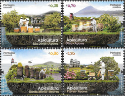 317228 MNH AZORES 2013 APICULTURA - Spiders