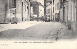 FRANCE - 02 - CHATEAU THIERRY - Un Aviateur Boche Vient De Tuer Un Civil - Ed Bouvigny - Carte Postale Ancienne - Chateau Thierry