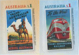579946 MNH AUSTRALIA 2017 TRENES - Used Stamps